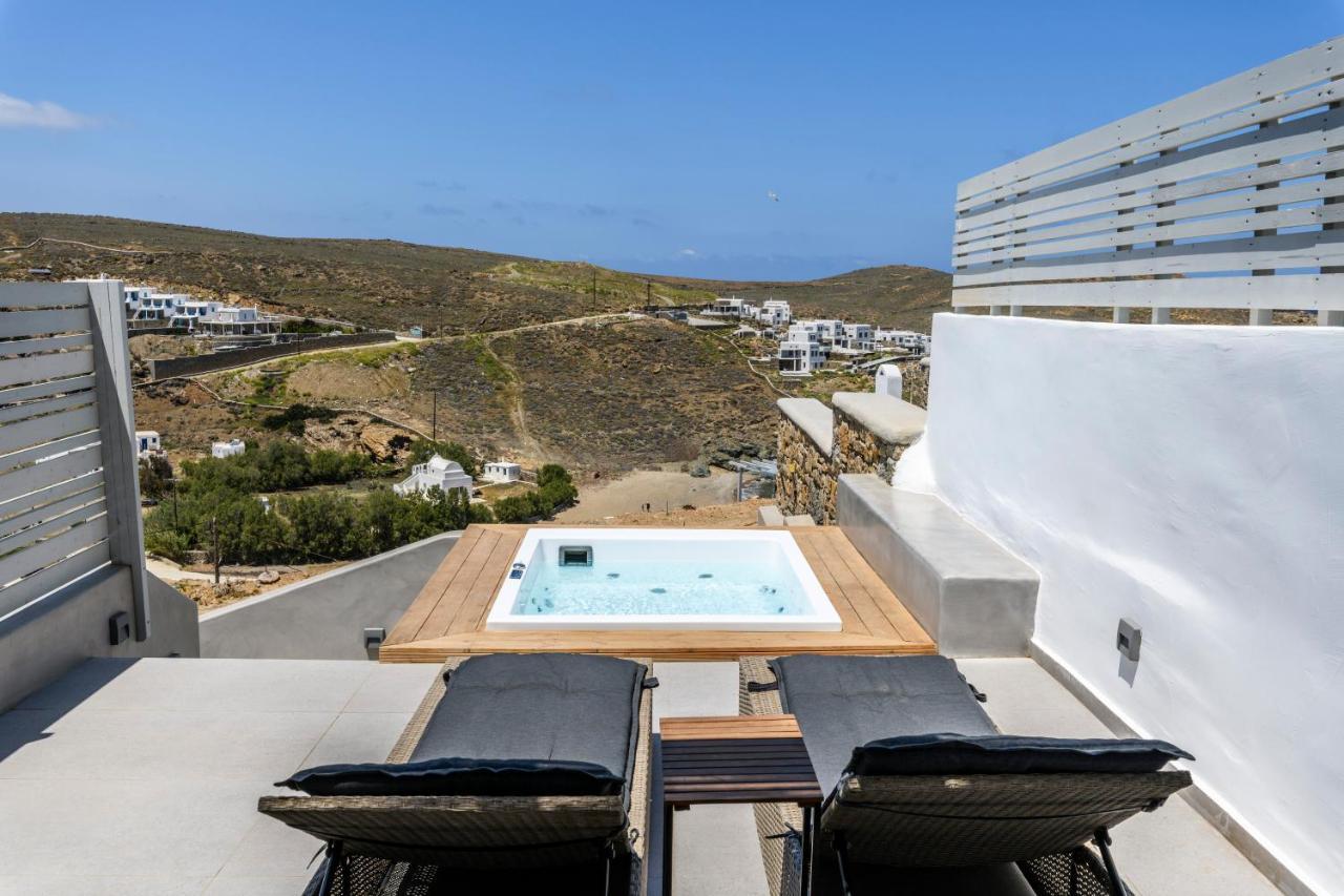 Mykonos Residence Villas & Suites Merchia Beach Luaran gambar