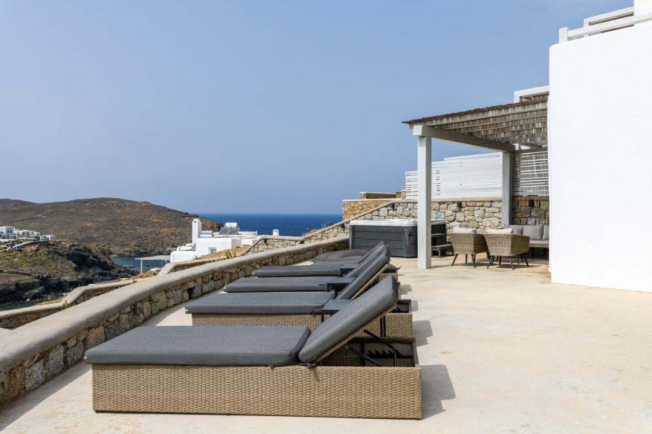 Mykonos Residence Villas & Suites Merchia Beach Luaran gambar