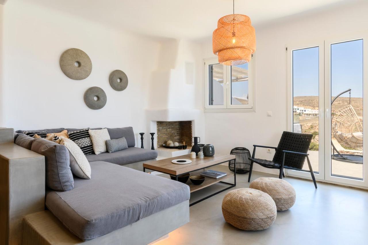 Mykonos Residence Villas & Suites Merchia Beach Luaran gambar