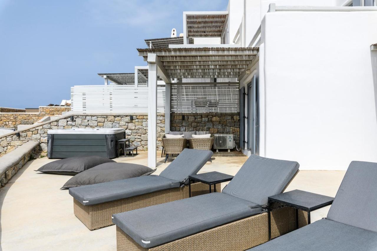 Mykonos Residence Villas & Suites Merchia Beach Luaran gambar